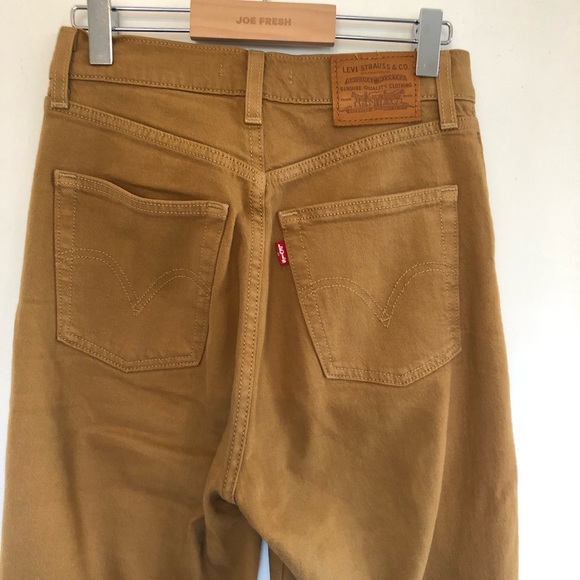 LEVI’S RIBCAGE CROPPED PANTS - Picture 2 of 9